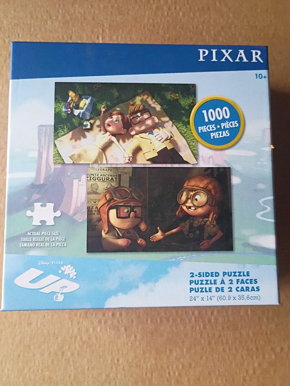 Disney Parks Up 15th Anniversary Double-Sided 1000 Piece Puzzle
